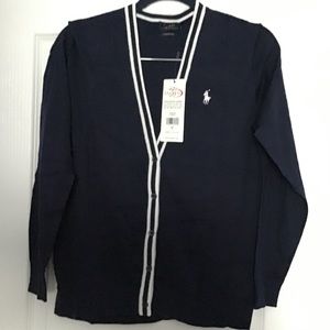 Long Sleeve Polo Ralph Lauren Cardigan
